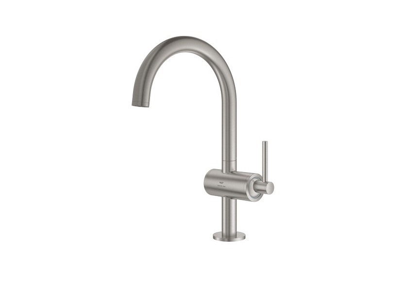 Atrio mitigeur monocommande lavabo taille l Supersteel - 24362DC0 - Grohe