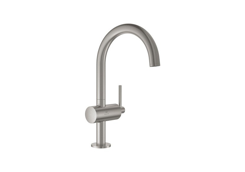 Atrio mitigeur monocommande lavabo taille l Supersteel - 24362DC0 - Grohe