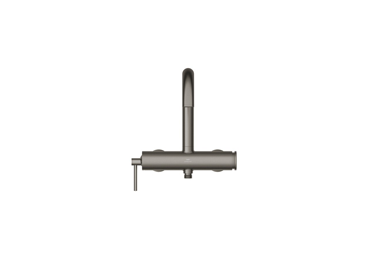Atrio mitigeur monocommande bain / douche Hard Graphite brossé - 24367AL0 - Grohe
