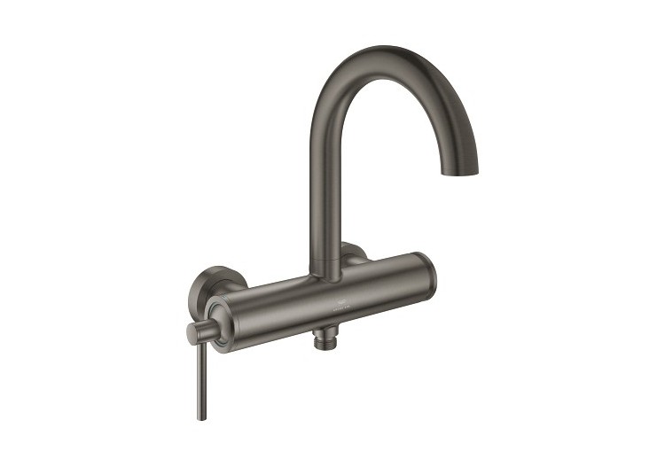 Atrio mitigeur monocommande bain / douche Hard Graphite brossé - 24367AL0 - Grohe 2