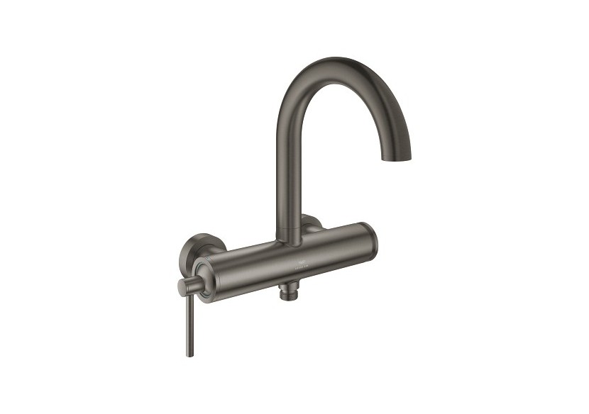 Atrio mitigeur monocommande bain / douche Hard Graphite brossé - 24367AL0 - Grohe