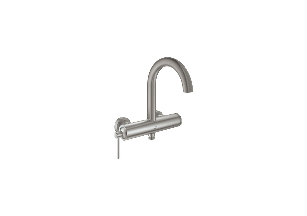 Atrio mitigeur monocommande bain / douche Supersteel - 24367DC0 - Grohe