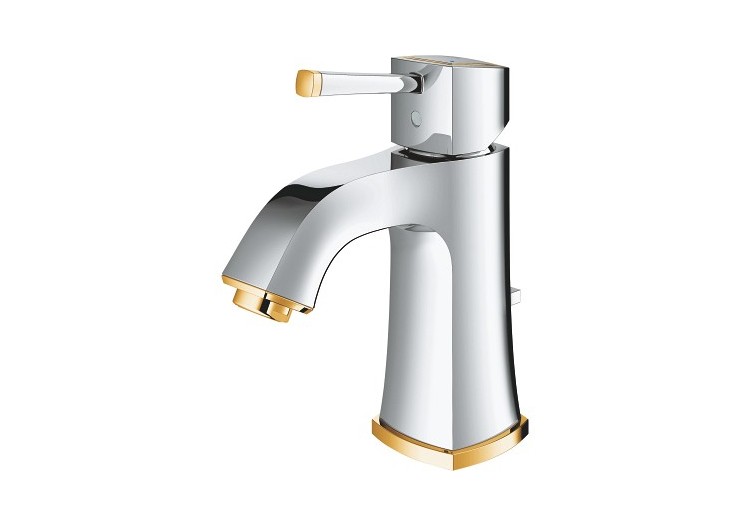 Grandera mitigeur monocommande lavabo taille m Chromé/doré - 24369IG0 - Grohe