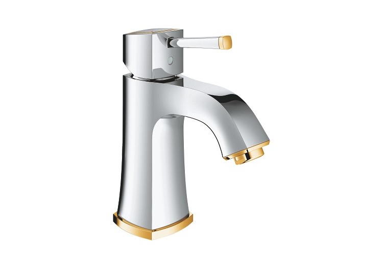 Grandera mitigeur monocommande lavabo taille m Chromé/doré - 24370IG0 - Grohe 2