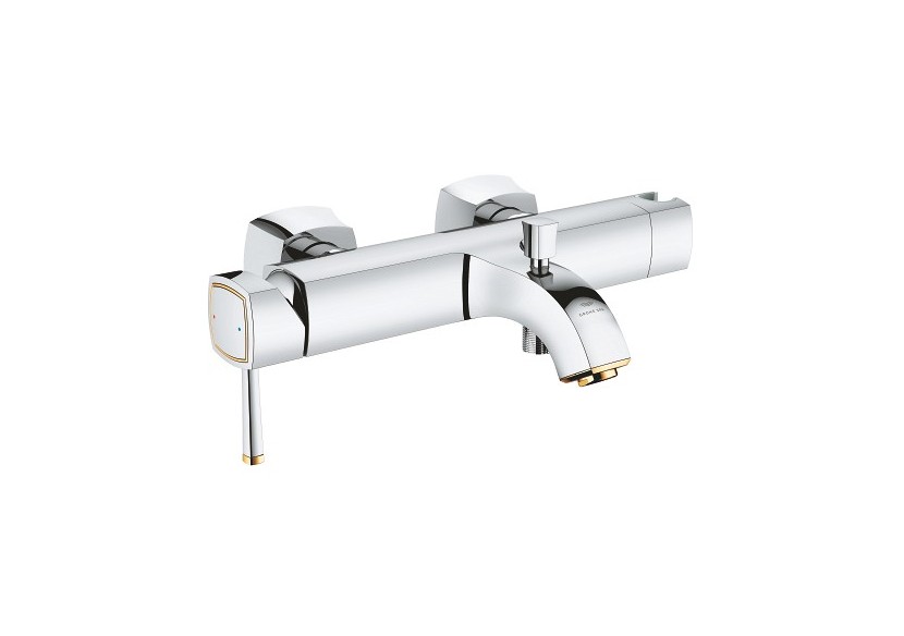 Grandera mitigeur monocommande bain / douche Chromé/doré - 24374IG0 - Grohe