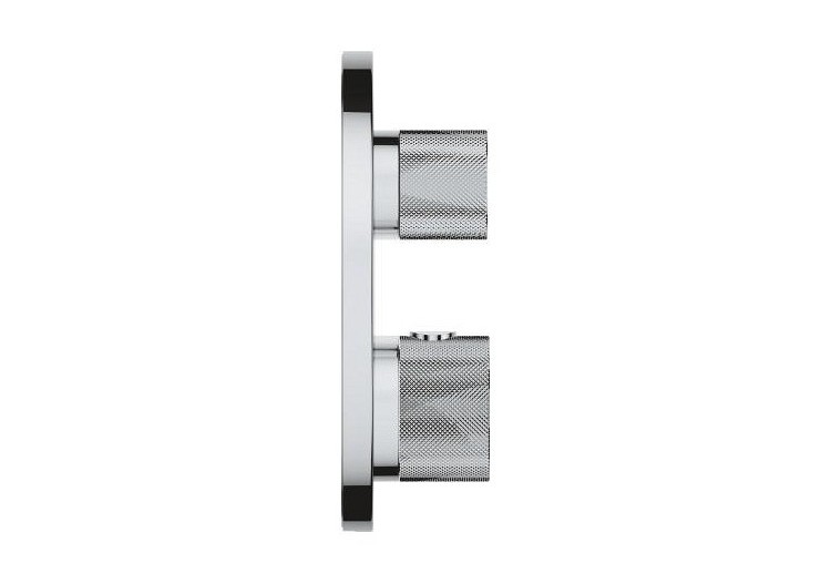 Atrio collection privée mitigeur thermostatique 2 sorties vanne débit + inverseur intégré Chromé - 24396000 - Grohe 2