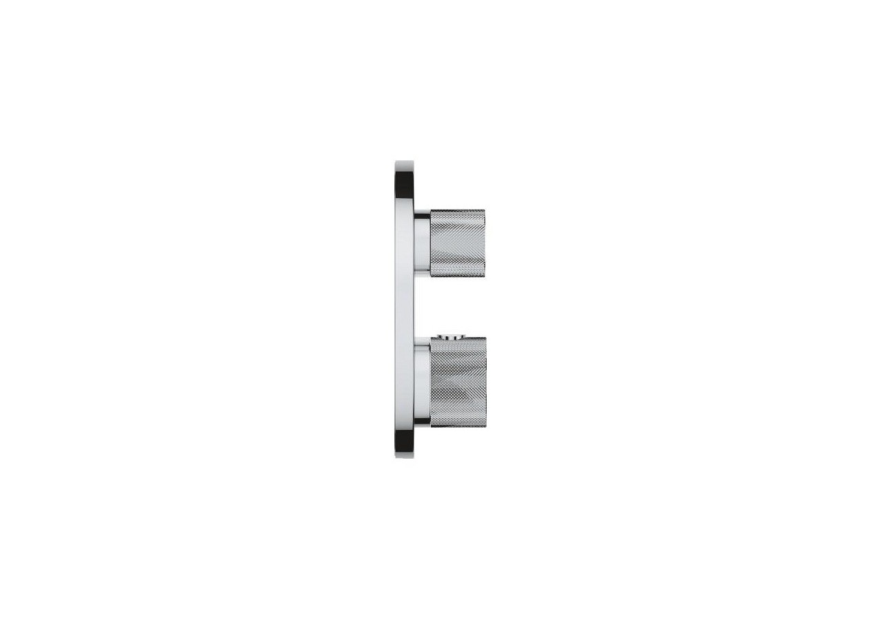 Atrio collection privée mitigeur thermostatique 2 sorties vanne débit + inverseur intégré Chromé - 24396000 - Grohe