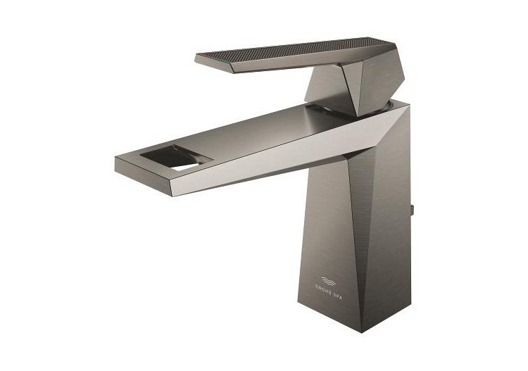 Allure brillant collection privée mitigeur monocommande lavabo taille m Hard Graphite brossé - 24397AL0 - Grohe