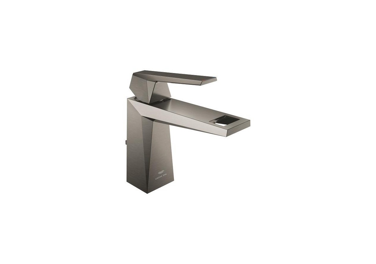 Allure brillant collection privée mitigeur monocommande lavabo taille m Hard Graphite brossé - 24397AL0 - Grohe