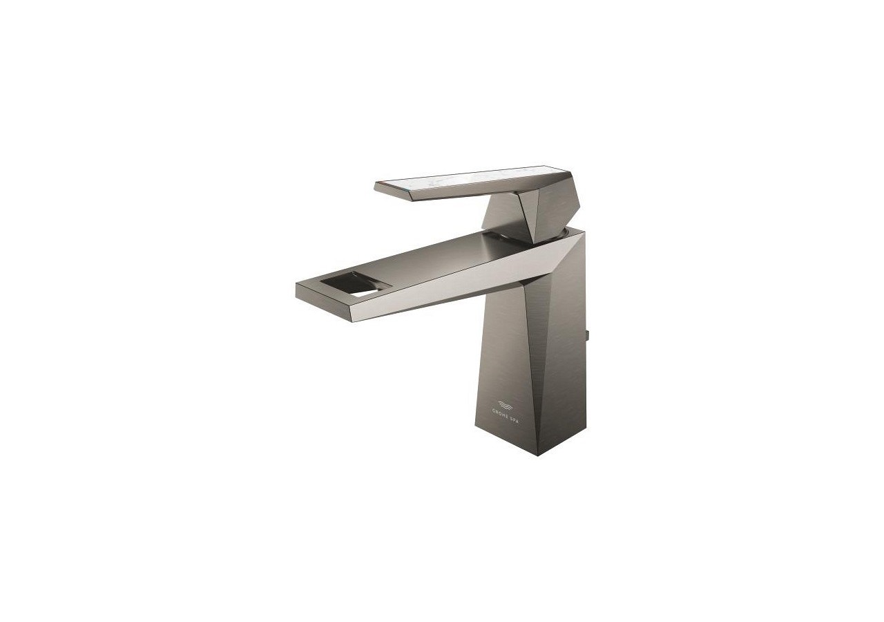 Allure brillant collection privée mitigeur monocommande lavabo taille m Hard Graphite brossé - 24398AL0 - Grohe