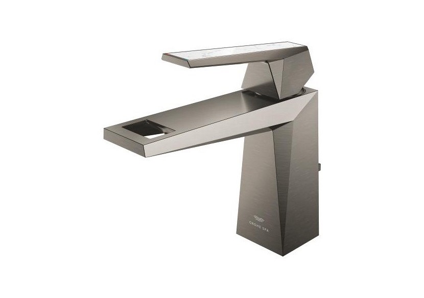 Allure brillant collection privée mitigeur monocommande lavabo taille m Hard Graphite brossé - 24398AL0 - Grohe