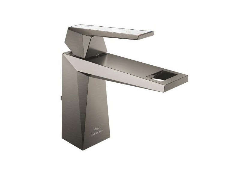 Allure brillant collection privée mitigeur monocommande lavabo taille m Hard Graphite brossé - 24398AL0 - Grohe