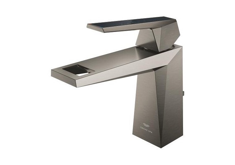 Allure brillant collection privée mitigeur monocommande lavabo taille m Hard Graphite brossé - 24399AL0 - Grohe