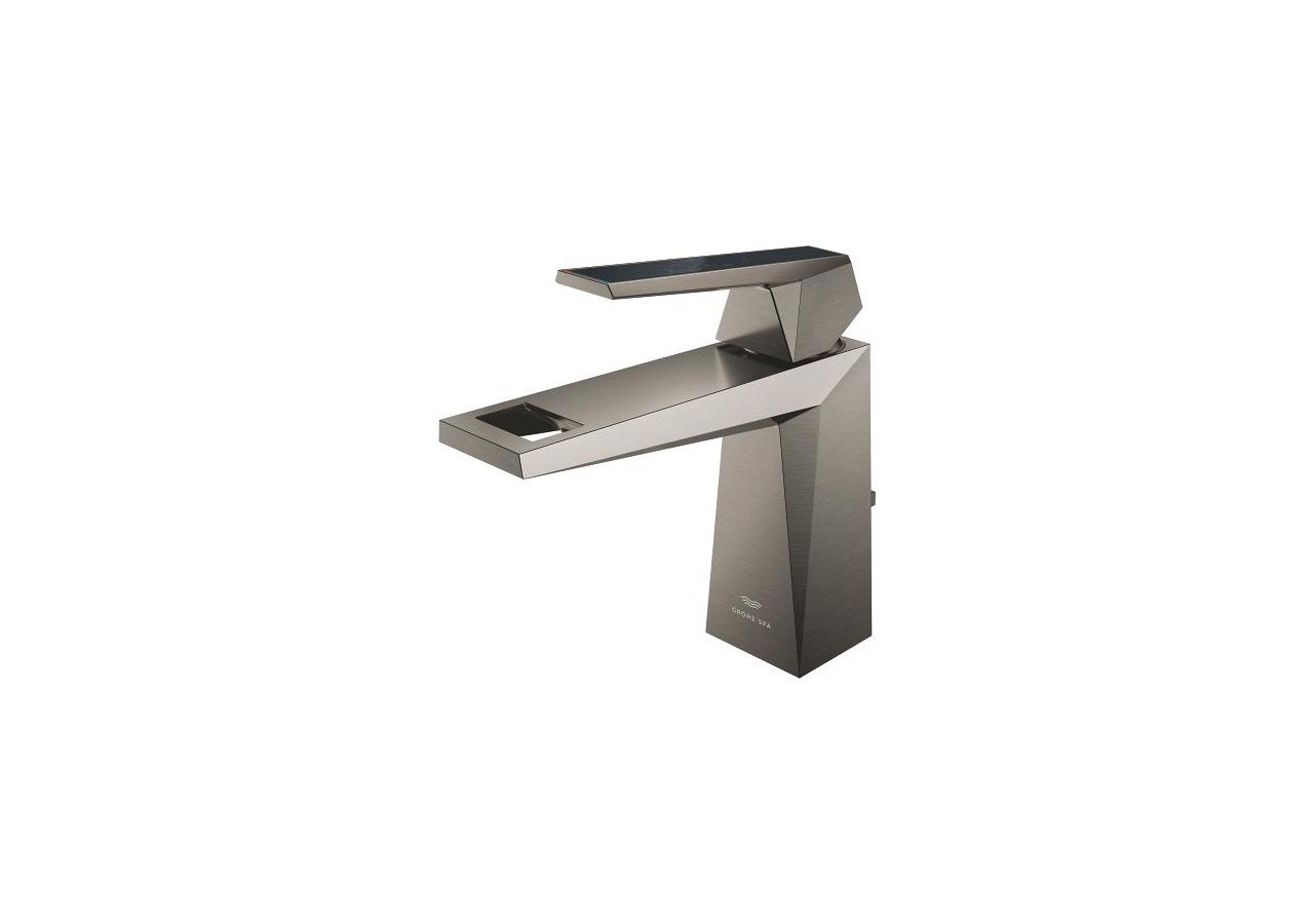Allure brillant collection privée mitigeur monocommande lavabo taille m Hard Graphite brossé - 24399AL0 - Grohe