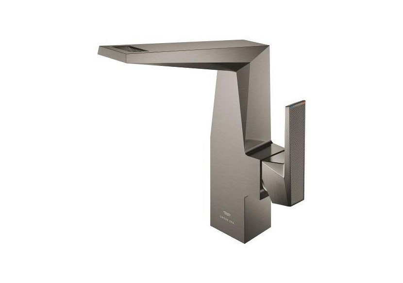 Allure brillant collection privée mitigeur monocommande lavabo taille l Hard Graphite brossé - 24400AL0 - Grohe