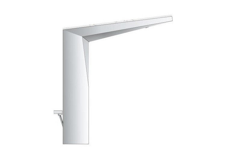 Allure brillant collection privée mitigeur monocommande lavabo taille l Chromé - 24408000 - Grohe