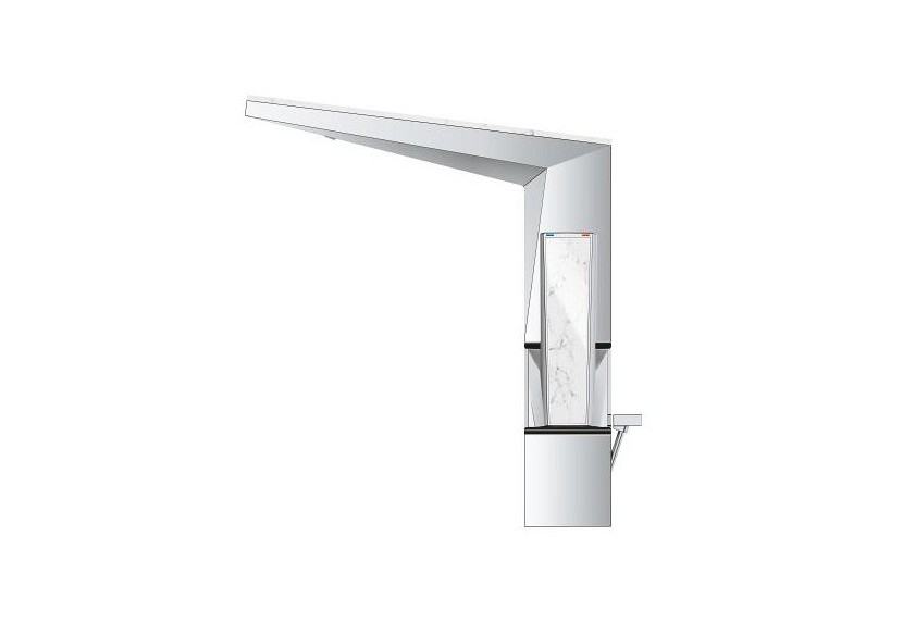 Allure brillant collection privée mitigeur monocommande lavabo taille l Chromé - 24408000 - Grohe