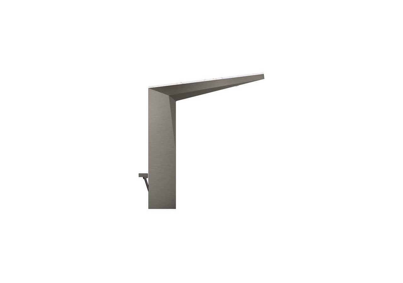 Allure brillant collection privée mitigeur monocommande lavabo taille l Hard Graphite brossé - 24408AL0 - Grohe