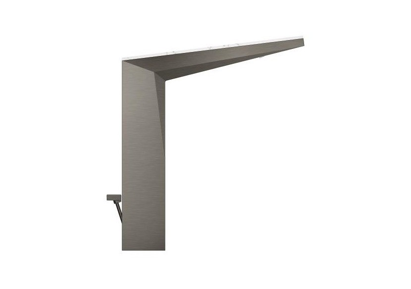 Allure brillant collection privée mitigeur monocommande lavabo taille l Hard Graphite brossé - 24408AL0 - Grohe