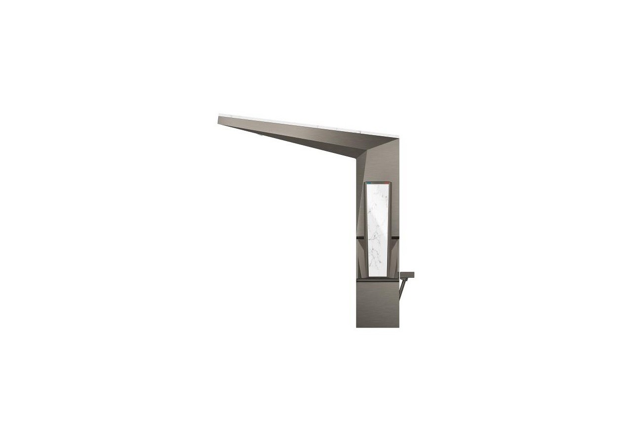 Allure brillant collection privée mitigeur monocommande lavabo taille l Hard Graphite brossé - 24408AL0 - Grohe