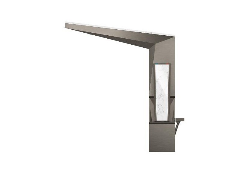 Allure brillant collection privée mitigeur monocommande lavabo taille l Hard Graphite brossé - 24408AL0 - Grohe