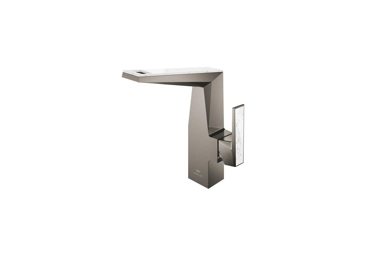 Allure brillant collection privée mitigeur monocommande lavabo taille l Hard Graphite brossé - 24408AL0 - Grohe
