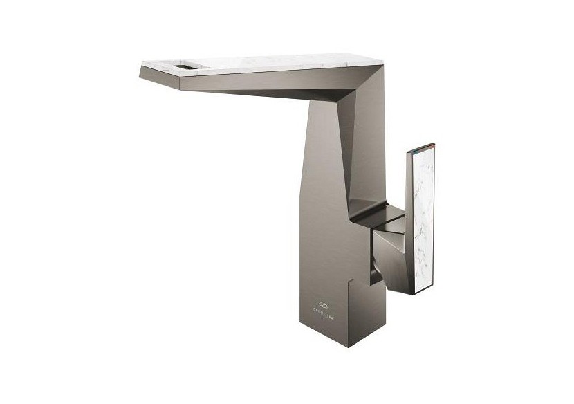 Allure brillant collection privée mitigeur monocommande lavabo taille l Hard Graphite brossé - 24408AL0 - Grohe