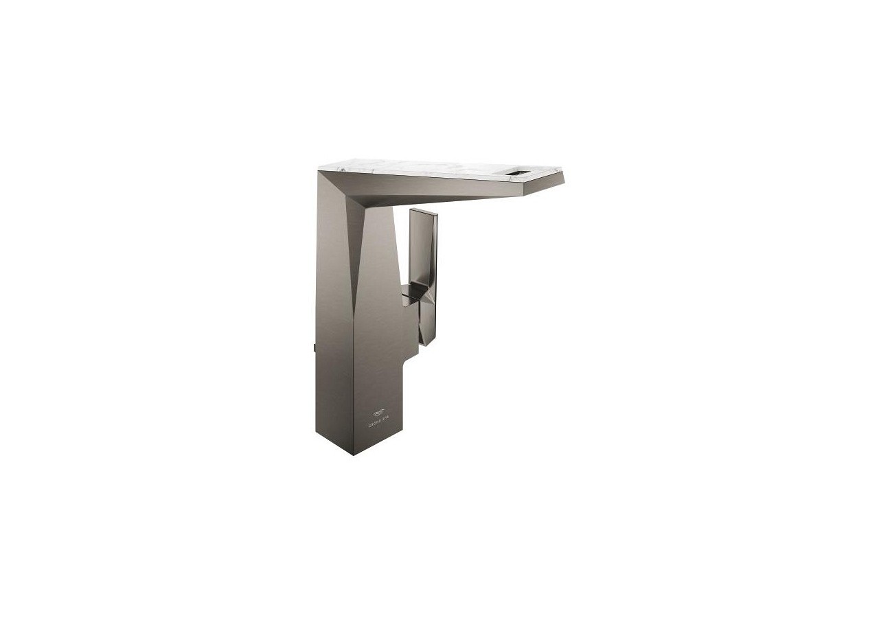 Allure brillant collection privée mitigeur monocommande lavabo taille l Hard Graphite brossé - 24408AL0 - Grohe
