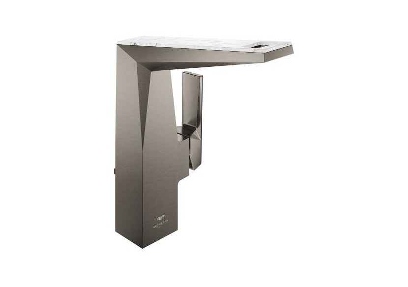 Allure brillant collection privée mitigeur monocommande lavabo taille l Hard Graphite brossé - 24408AL0 - Grohe