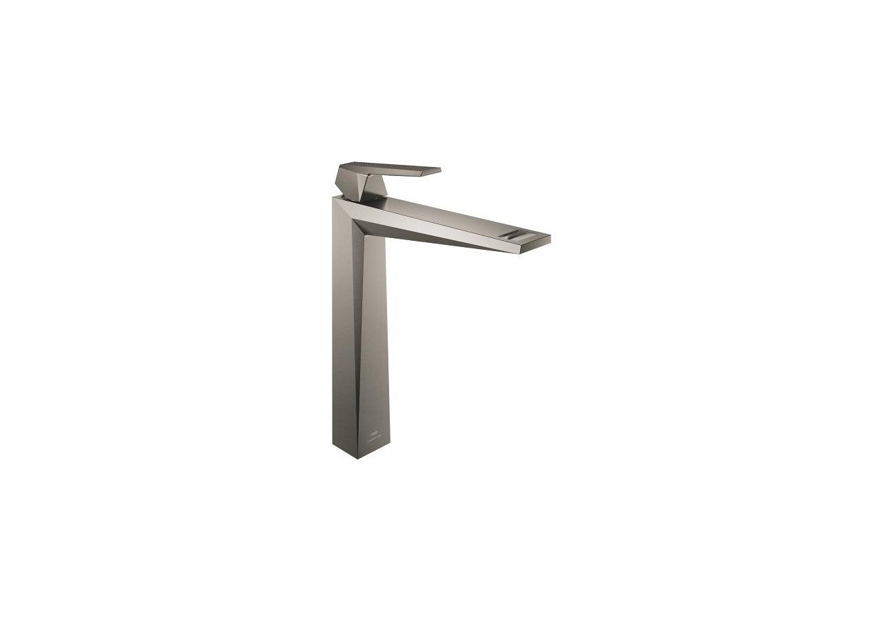 Allure brillant collection privée mitigeur monocommande vasque à poser taille xl Hard Graphite brossé - 24417AL0 - Grohe
