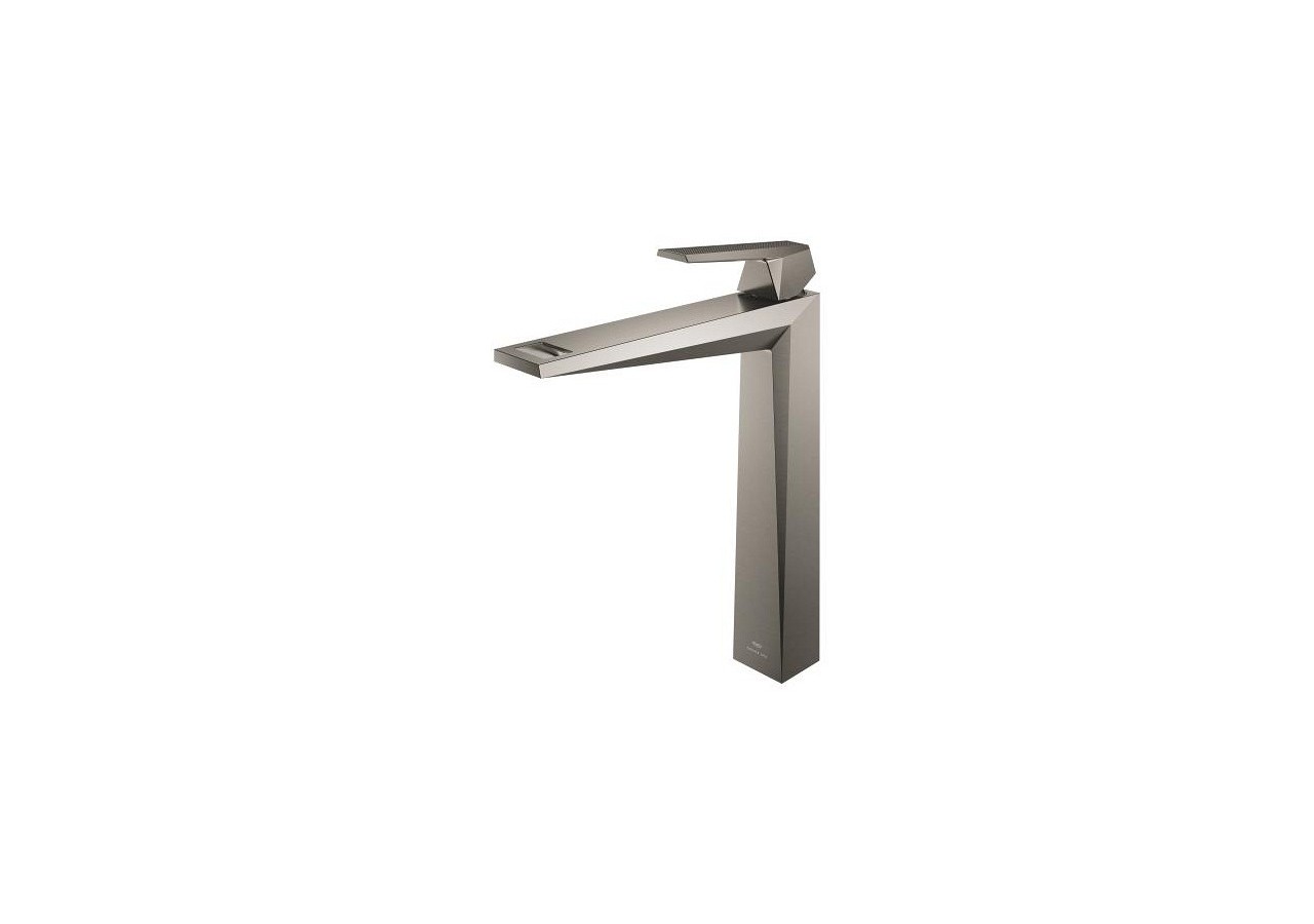 Allure brillant collection privée mitigeur monocommande vasque à poser taille xl Hard Graphite brossé - 24417AL0 - Grohe