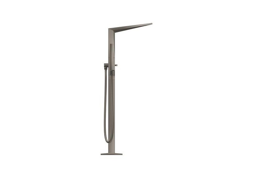 Allure brillant collection privée mitigeur monocommande bain/douche hors sol Hard Graphite brossé - 24422AL0 - Grohe