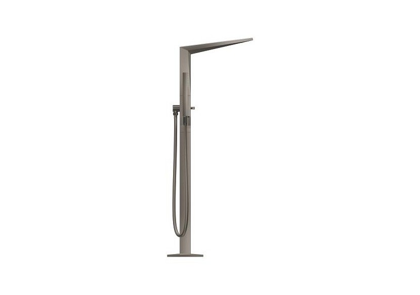 Allure brillant collection privée mitigeur monocommande bain/douche hors sol Hard Graphite brossé - 24423AL0 - Grohe