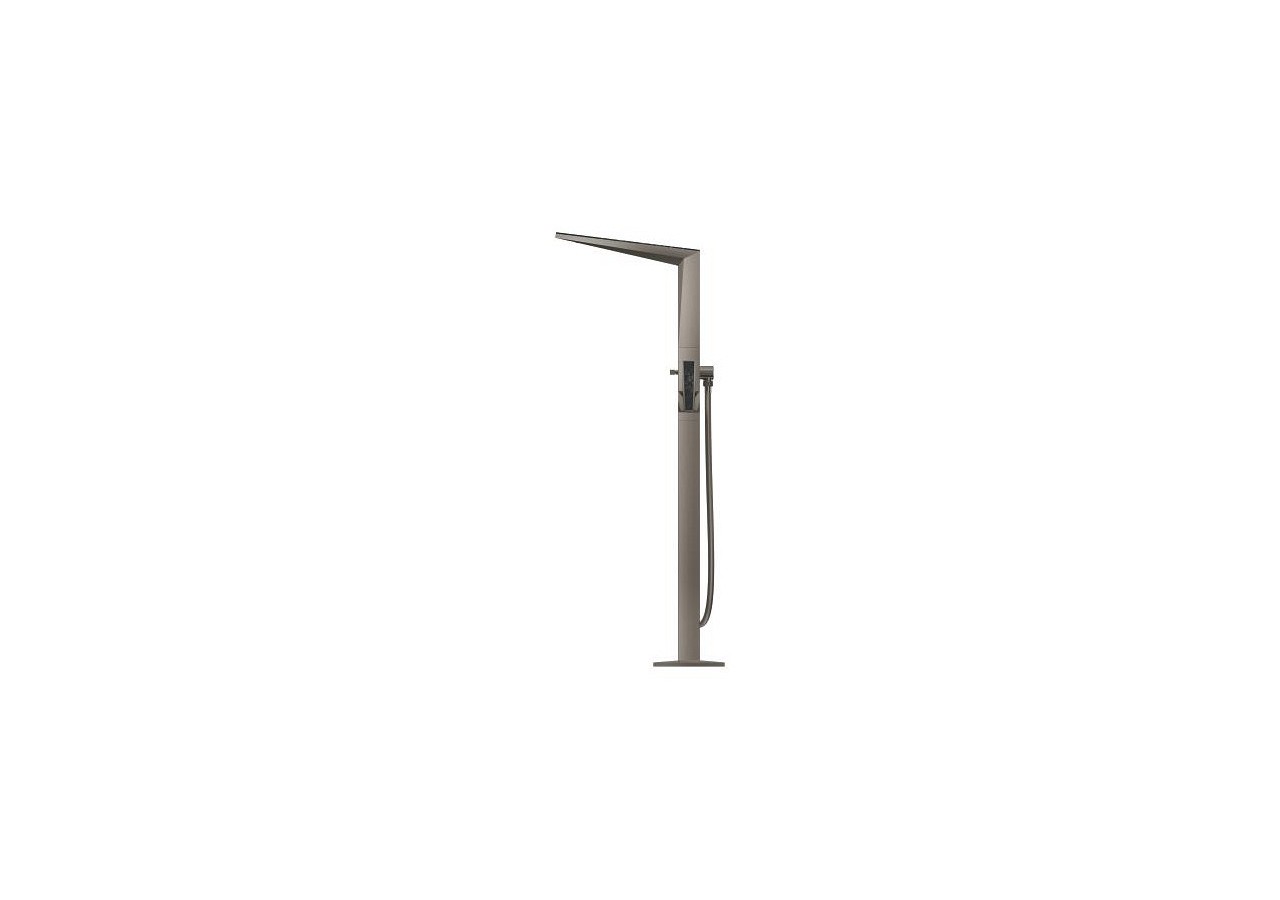 Allure brillant collection privée mitigeur monocommande bain/douche hors sol Hard Graphite brossé - 24424AL0 - Grohe