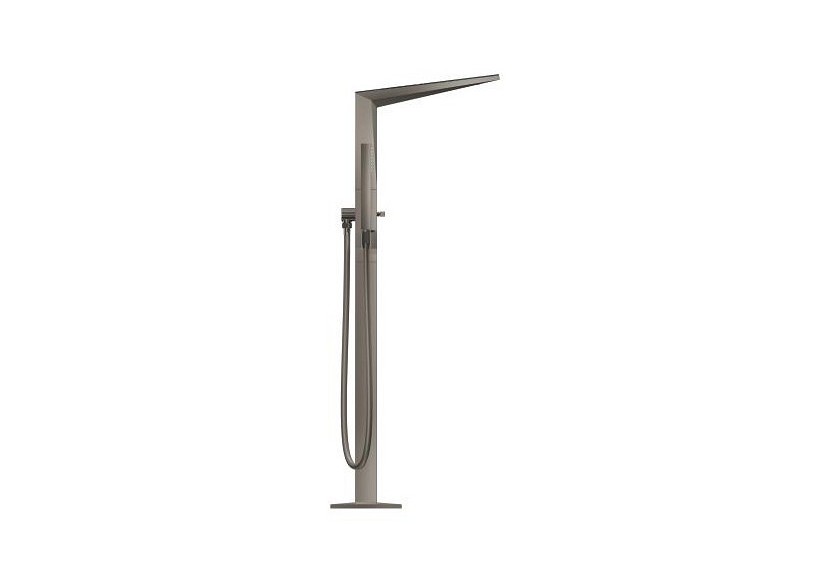Allure brillant collection privée mitigeur monocommande bain/douche hors sol Hard Graphite brossé - 24424AL0 - Grohe