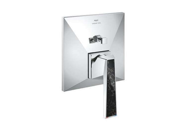 Allure brillant collection privée mitigeur monocommande 2 sorties avec inverseur Chromé - 24427000 - Grohe 2