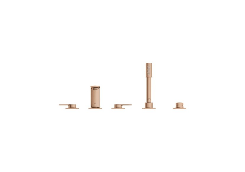 Allure mélangeur bain/douche 5 trous Warm Sunset brossé - 25221DL1 - Grohe