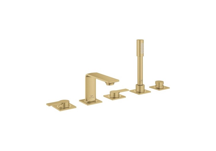 Allure mélangeur bain/douche 5 trous Cool Sunrise brossé - 25221GN1 - Grohe 2