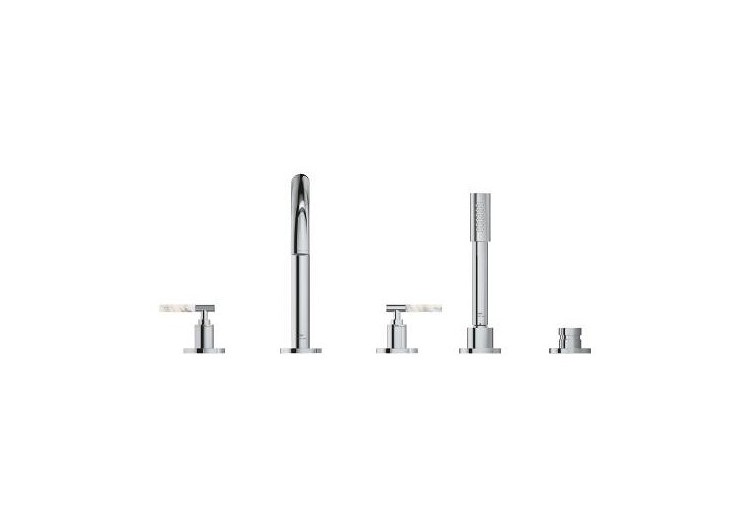 Atrio collection privée mélangeur bain/douche 5 trous Chromé - 25224000 - Grohe