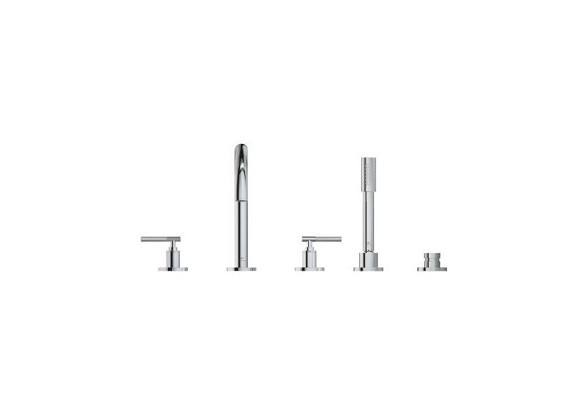 Atrio collection privée mélangeur bain/douche 5 trous Chromé - 25224000 - Grohe
