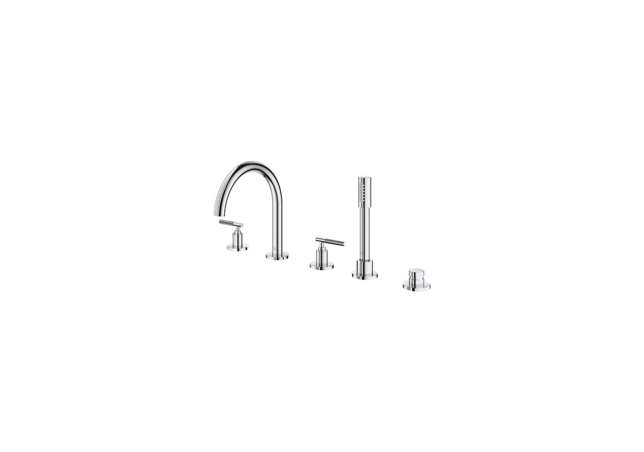 Atrio collection privée mélangeur bain/douche 5 trous Chromé - 25224000 - Grohe