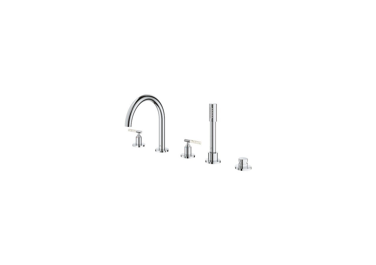 Atrio collection privée mélangeur bain/douche 5 trous Chromé - 25224000 - Grohe