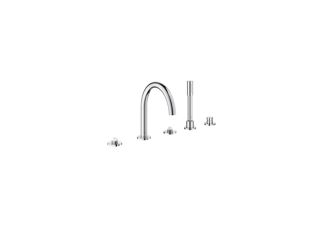 Atrio collection privée mélangeur bain/douche 5 trous Chromé - 25224000 - Grohe