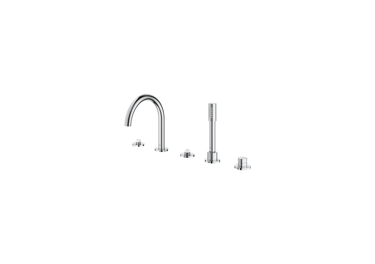 Atrio collection privée mélangeur bain/douche 5 trous Chromé - 25224000 - Grohe