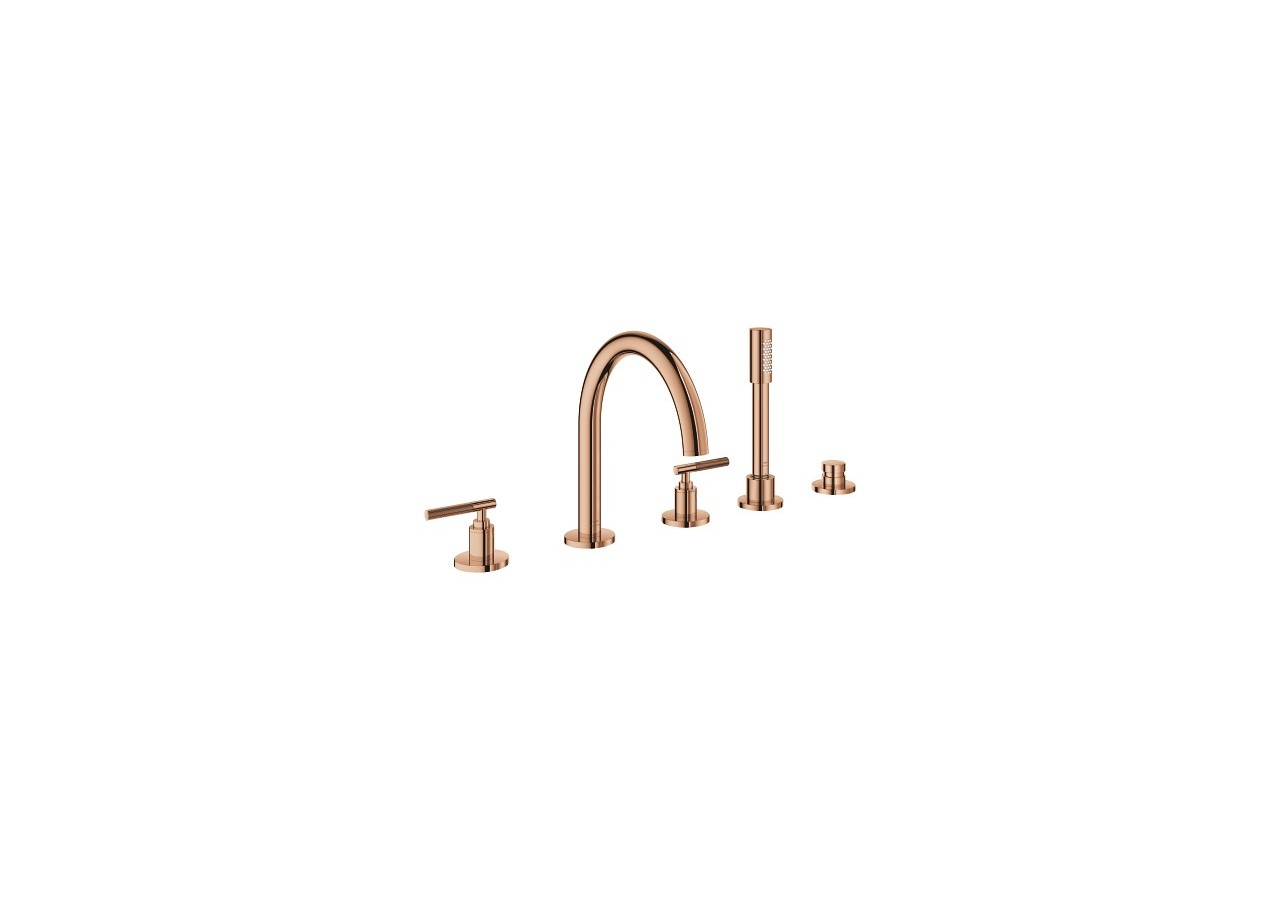 Atrio collection privée mélangeur bain/douche 5 trous Warm Sunset - 25224DA0 - Grohe