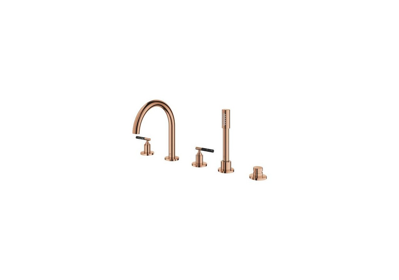 Atrio collection privée mélangeur bain/douche 5 trous Warm Sunset - 25224DA0 - Grohe