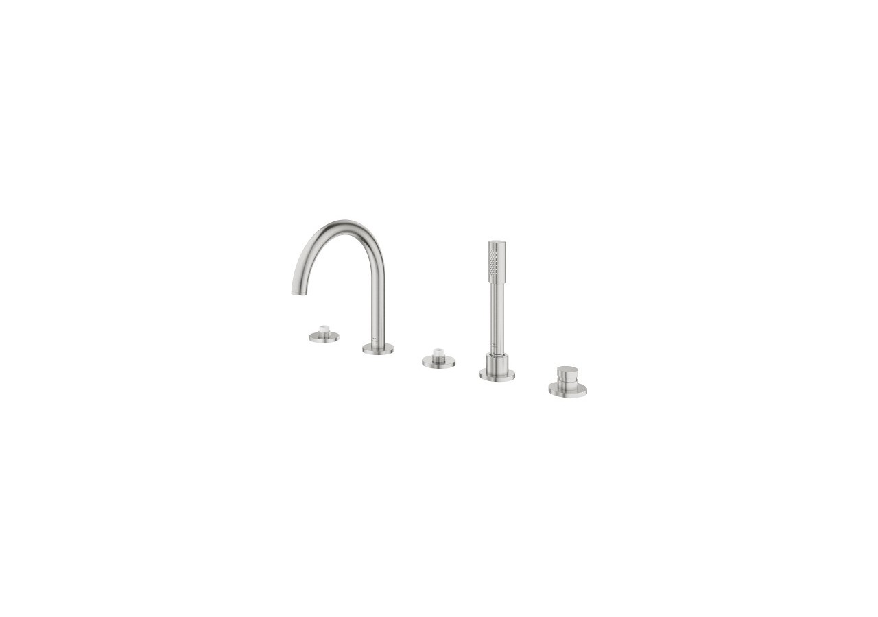 Atrio collection privée mélangeur bain/douche 5 trous Supersteel - 25224DC0 - Grohe