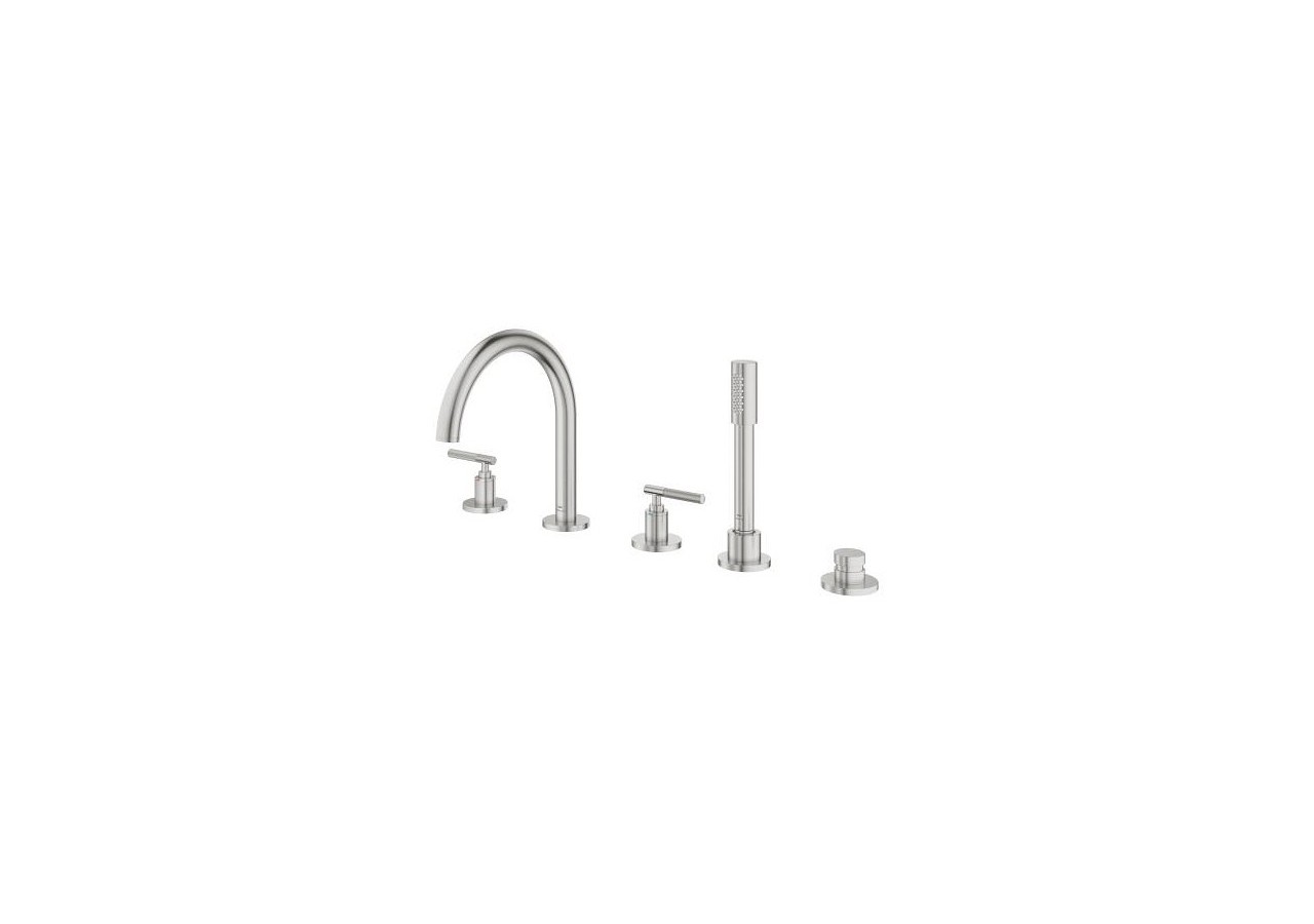 Atrio collection privée mélangeur bain/douche 5 trous Supersteel - 25224DC0 - Grohe
