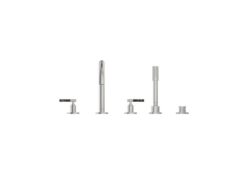 Atrio collection privée mélangeur bain/douche 5 trous Supersteel - 25224DC0 - Grohe