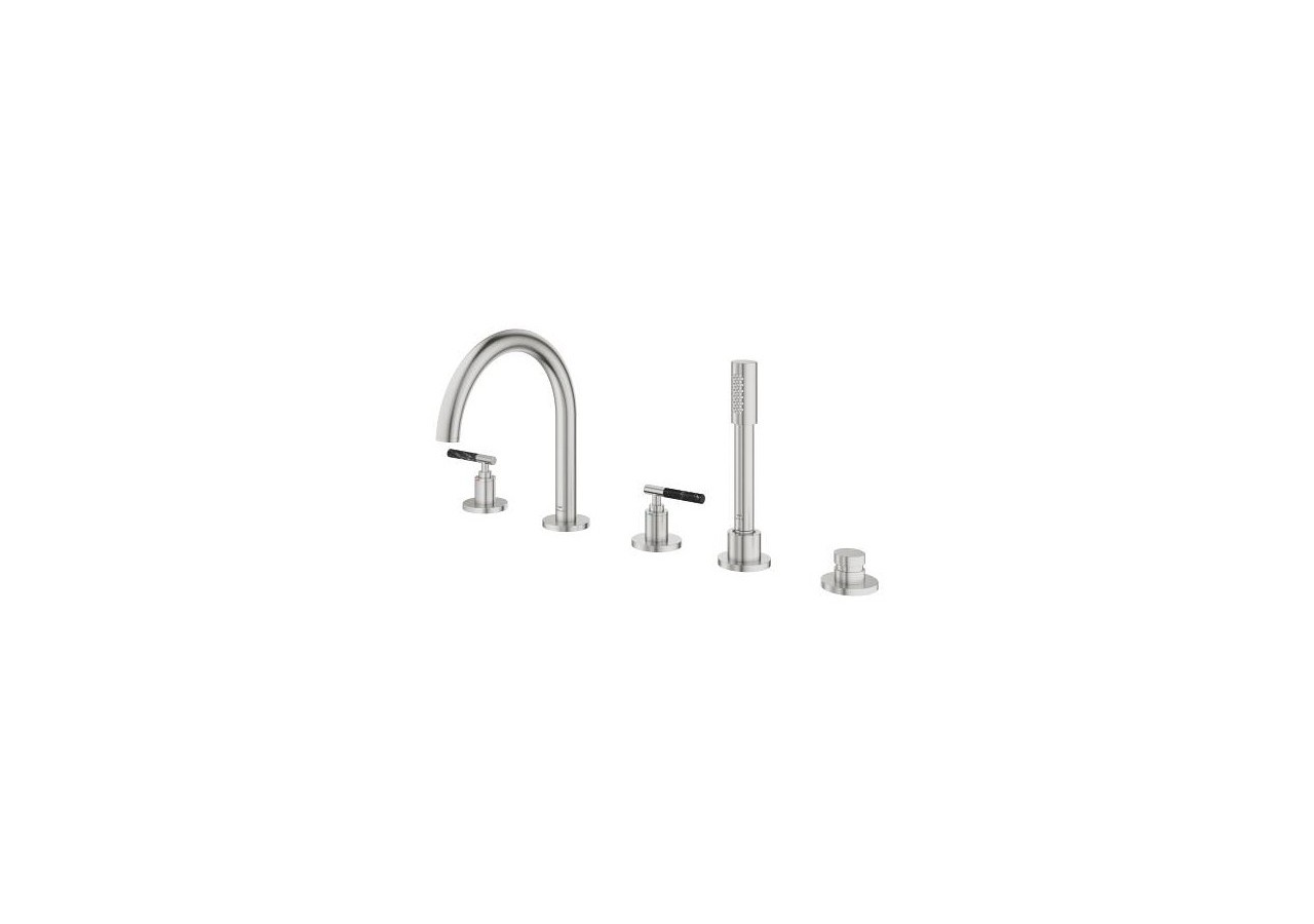 Atrio collection privée mélangeur bain/douche 5 trous Supersteel - 25224DC0 - Grohe